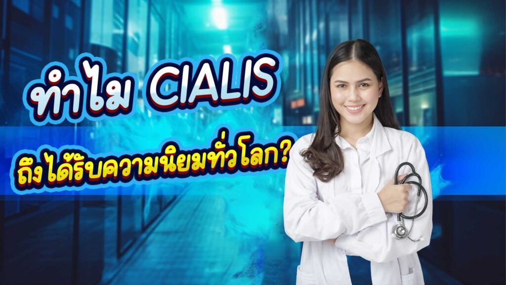 ทำไม Cialis ถึงได้รับความนิยมทั่วโลก? เจาะลึกข้อดีที่ไวอากร้าให้ไม่ได้